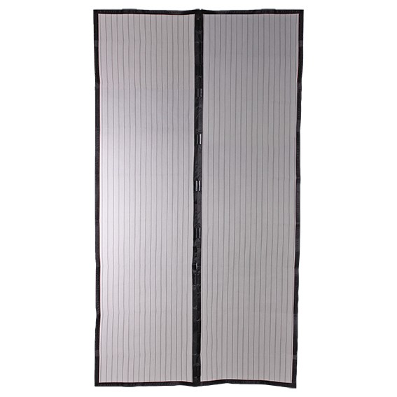 Liveinu Moustiquaire de Porte Ou Fenetre Magnetique Rideau Moustiquaire De Porte Avec Aimants Gris 130x120cm