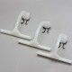 Lot de 3 Attaches Tablier Souples PVC par Volet-Moustiquaire.com