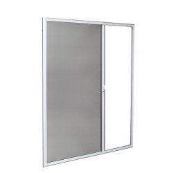 Moustiquaire Enroulable Latérale Alu H220 cm x L130 cm Blanc