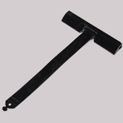 Lot de 4 attaches tablier pour lames alu 55