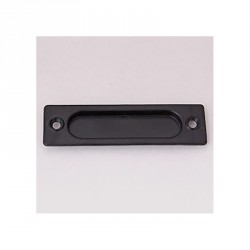 Poignée cuvette PVC pour volet roulant tirage direct marron