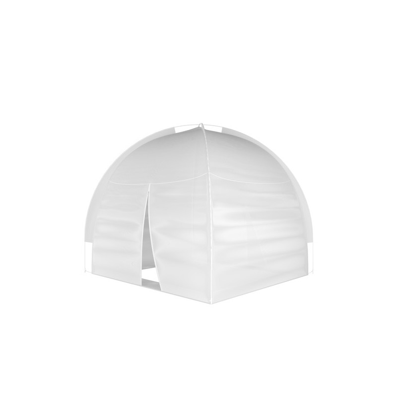 Moustiquaire lit 2 places blanche dôme pop-up 195x180 cm