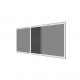 Moustiquaire extensible H70 cm x L100 cm sans percage ni montage
