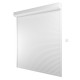 Volet Roulant Alu  H220 cm x L120 cm Electrique Filaire Blanc par Volet-Moustiquaire.com