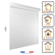 Volet Roulant PVC H220 cm x L120 cm Radio Sans Fil Blanc par Volet-Moustiquaire.com