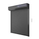 Volet roulant solaire Alu Gris H170 cm x L150 cm par Volet-moustiquaire.com