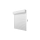 Volet roulant radio ALU H140 cm x L150 cm blanc