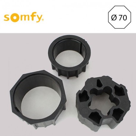 Bague moteur Somfy axe octo 70