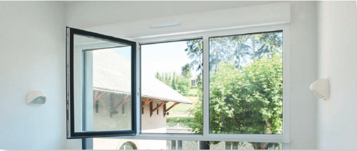 Création de ventilation de fenêtres PVC