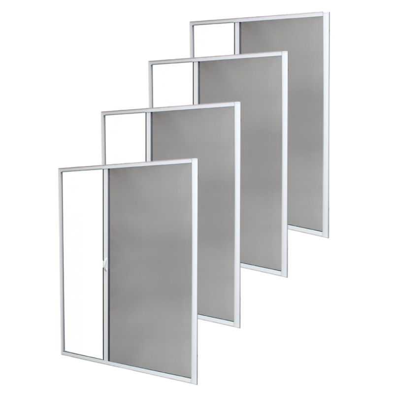 Lot de 4 moustiquaires enroulables latérales H220 cm x