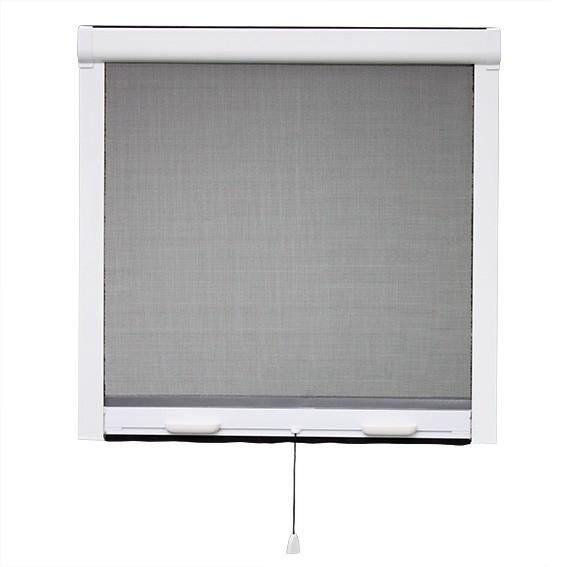 MOUSTIQUAIRE ENROULABLE VERTICALE PVC H.145 x L.100 cm 